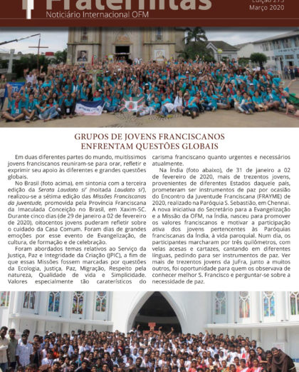 Fraternitas Archives - Página 4 de 13 - Banca - Franciscanos   - Província Franciscana da Imaculada Conceição do  Brasil - OFM