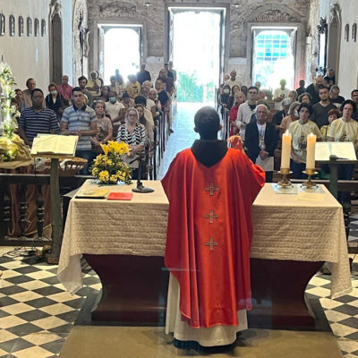 “Ser um sinal de Deus através de palavras e obras”, pede Frei Gabriel