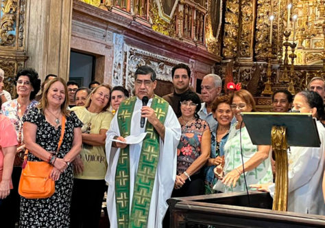 Enviados ao serviço: equipes de trabalho recebem bênção para atuação na 342ª Trezena e Festa