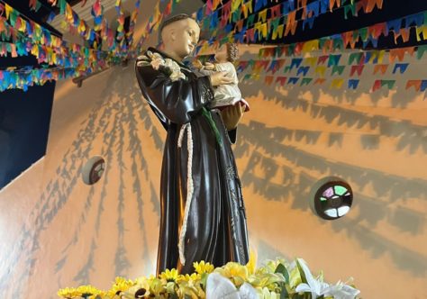 Trezena de Santo Antônio tem final de semana movimentado com celebrações e visitas da Imagem Peregrina