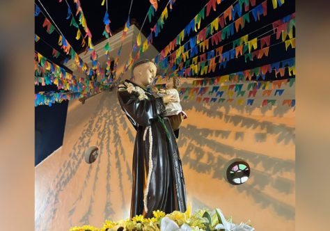 Trezena de Santo Antônio tem final de semana movimentado com celebrações e visitas da Imagem Peregrina