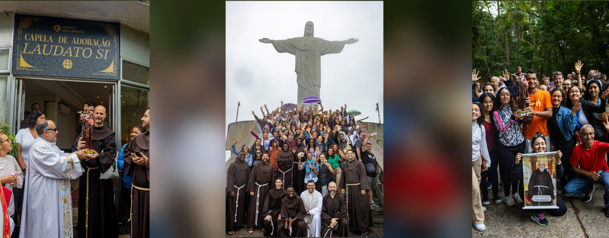 Família Franciscana realiza II Caminhada ao Cristo Redentor