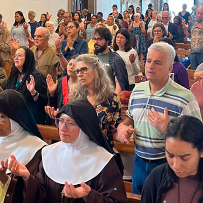 Convento Santo Antônio celebra chuva de bênçãos na Solenidade de São Francisco