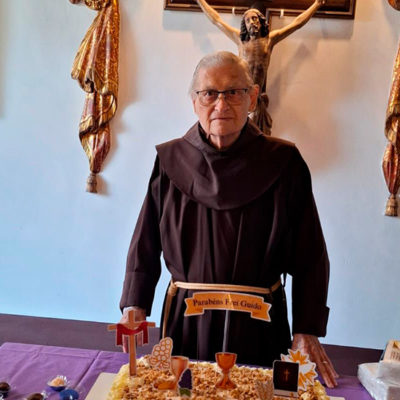 Frei Guido Scottini celebra 90 anos de vida