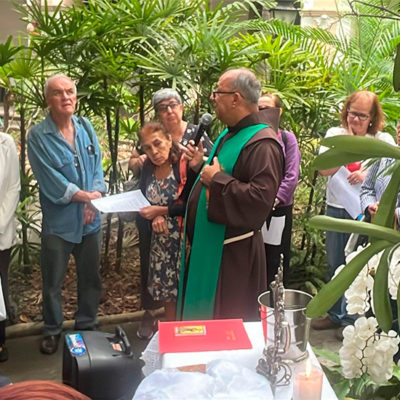 Tempo da Criação: Claustro do Convento Santo Antônio se transforma em “Jardim da Paz”