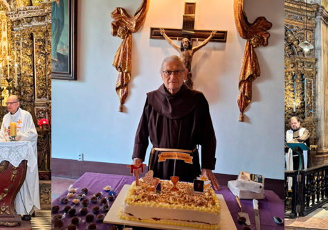 Frei Guido Scottini celebra 90 anos de vida