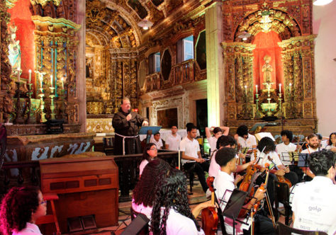 Convento Santo Antônio recebe Coral dos Canarinhos de Petrópolis