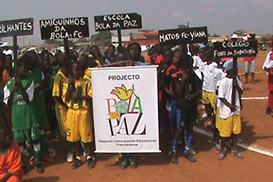 Projeto Bola da Paz participa do Campeonato Gira-Bairro