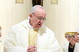 Papa Francisco: "Anunciar Jesus não é fazer carreira"