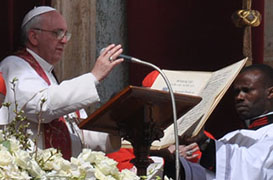 Mensagem do Papa Francisco para a Páscoa