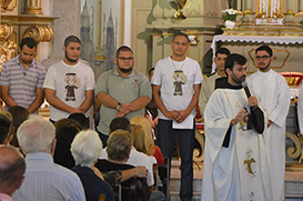 Convento São Francisco celebra o envio dos aspirantes