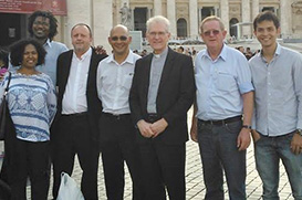 Bispos participam de encontro sobre a nova encíclica do papa Francisco