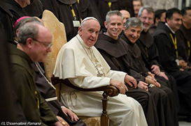 Papa aos capitulares: minoridade e fraternidade