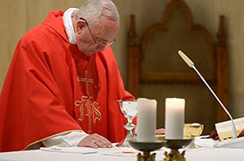 Papa: "Verdadeiros cristãos servem gratuitamente"