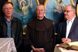 Frei Pedro Engel celebra 60 anos de vida religiosa consagrada