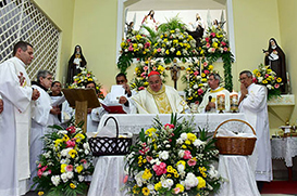 Mosteiro de Nossa Senhora dos Anjos celebra Santa Clara com grande festa