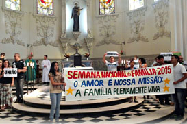 Fraternidade Santo Antônio participa da Semana Nacional da Família
