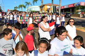 Paróquia e escolas de Mangueirinha se unem para celebrar Dia Mundial de Oração pela Criação