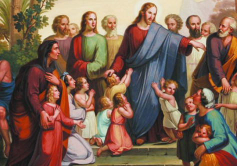 Jesus deseja ser acolhido na figura dos pequenos
