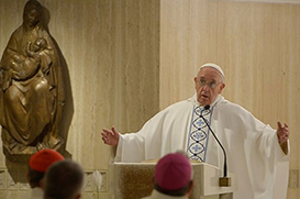 Papa: "Quando não é mãe, a Igreja é uma associação rígida"