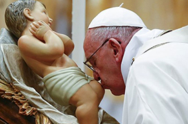 Mensagem do Papa: Onde nasce Deus, nasce a esperança