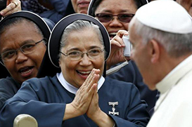 Papa não descarta Comissão para estudar diaconato feminino
