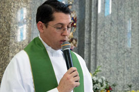 A primeira missa de Frei Edvaldo Batista Soares
