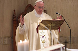Papa ensina como vencer a 'desolação espiritual'