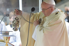 Papa na Suécia: Santidade é entregar-se aos outros
