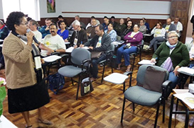 Frei Almir Guimarães deixa a assistência espiritual da OFS