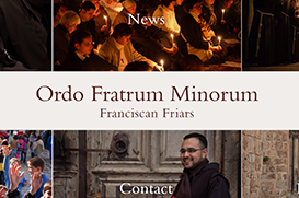 Ordem dos Frades Menores apresenta o novo site