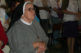 Aos 82 anos, falece a “Irmã Sorriso” em Guaratinguetá