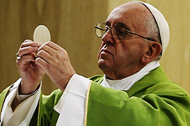"Minha vida é cristã ou é mundana?", pergunta o Papa