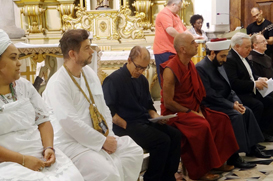 Ato inter-religioso reúne líderes pela paz em São Paulo