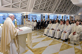 Proteger e vigiar: a missão do bispo, afirma o Papa