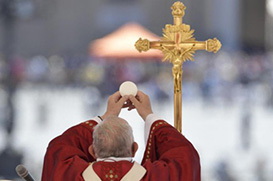 Papa Francisco: glória e cruz sejam inseparáveis