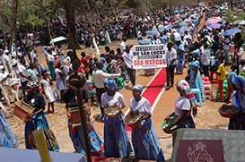 Festa de São Lucas no Kimbo São Francisco, em Luanda