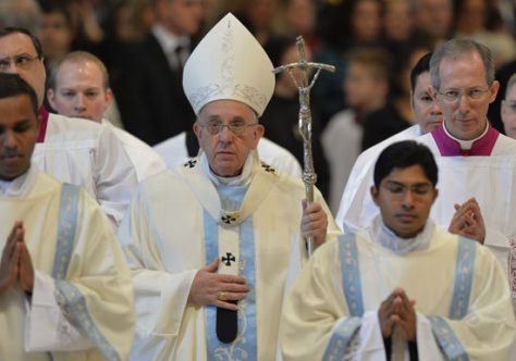 Papa: religiosos são guias guiados por Jesus