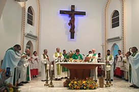 Paróquia São João Batista acolhe seu novo pároco