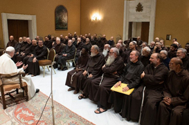 Testemunhar com mansidão e pobreza, pede Papa a capuchinhos das Marcas