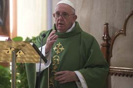 O amor de Cristo não é amor de telenovela, diz o Papa