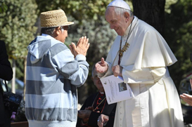 Papa consagra Sínodo para a Amazônia a São Francisco de Assis