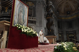 Papa na Festa de Guadalupe: Maria é mãe e é mestiça