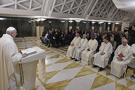 Papa: cristãos sem alegria são prisioneiros das formalidades