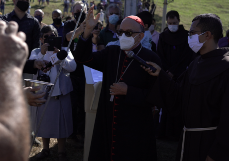Franciscanos lançam a pedra fundamental do Santuário Frei Galvão