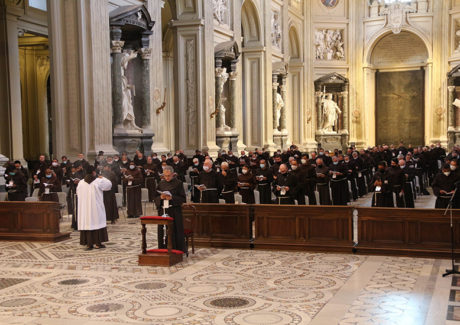 Dia intenso termina na Basílica de São João do Latrão