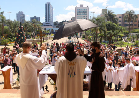 Xaxim festeja a co-padroeira da Paróquia Nossa Senhora da Saúde