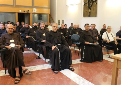 Frei Massimo se reúne com os novos Ministros Provinciais e Custódios