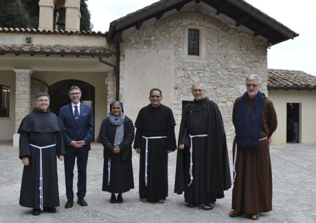 Centenário Franciscano: inauguração em Greccio com os 6 Ministros Gerais da Família Franciscana