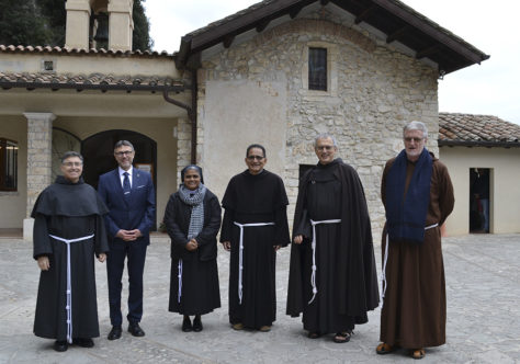 Centenário Franciscano: inauguração em Greccio com os 6 Ministros Gerais da Família Franciscana
